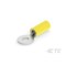 Te Connectivity Ring Terminal, #10 Stud Size, 10 AWG, 300 V, Nylon Insulated, Yellow 2-323762-1 - alternate 1
